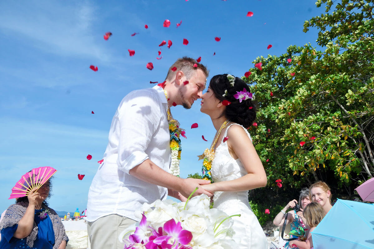 Bamboo Island Wedding