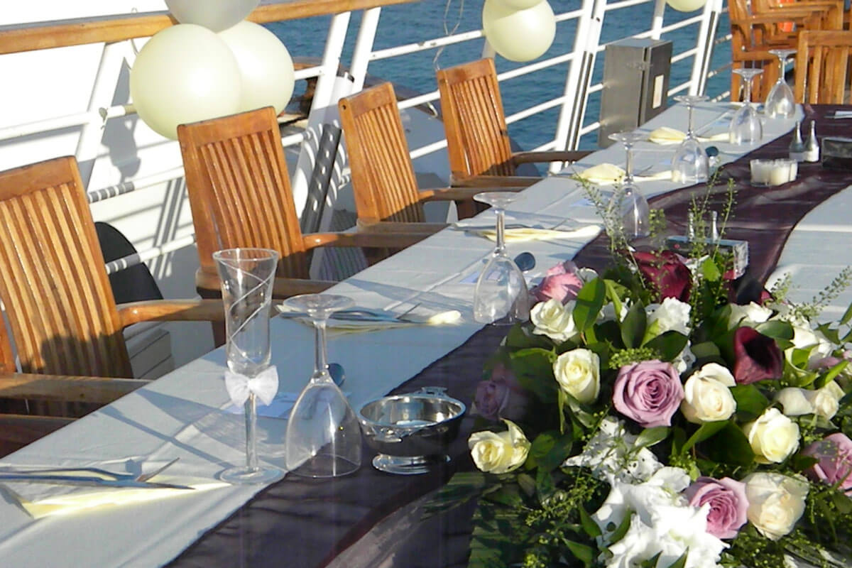 Yacht Wedding Venue