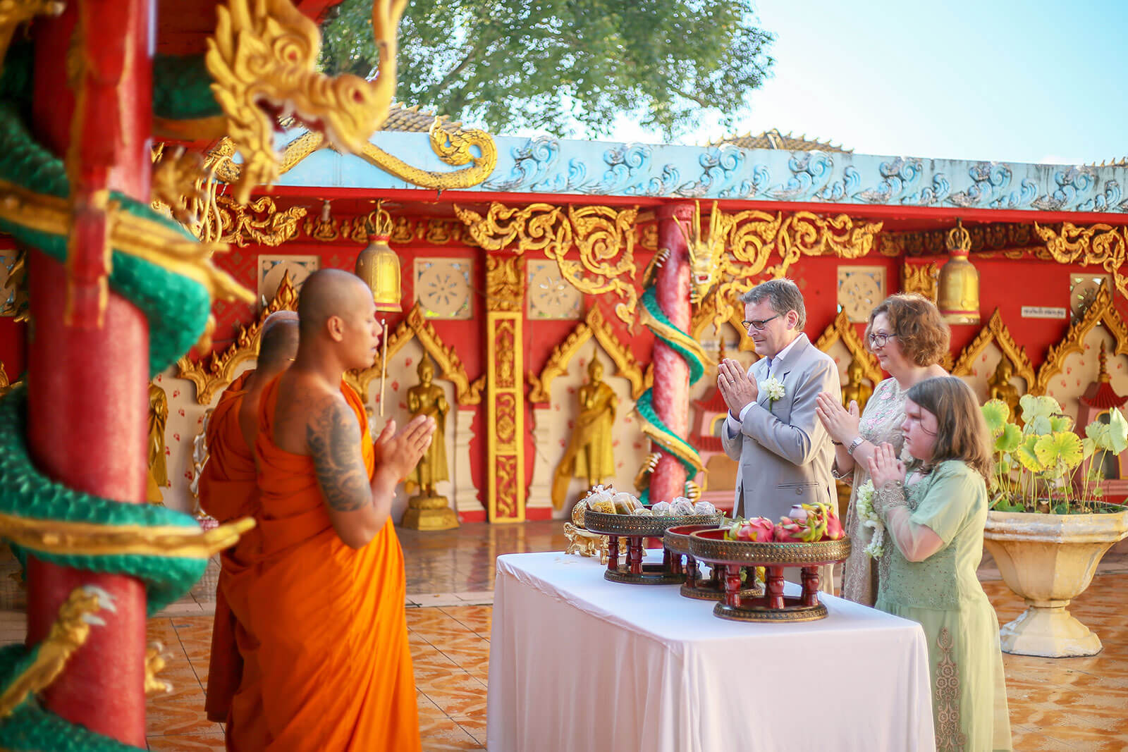 Buddhist Blessing Ceremony