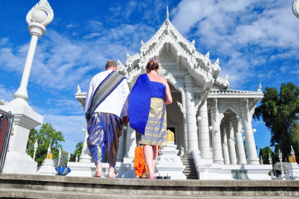 Morning Blessing @ White Temple